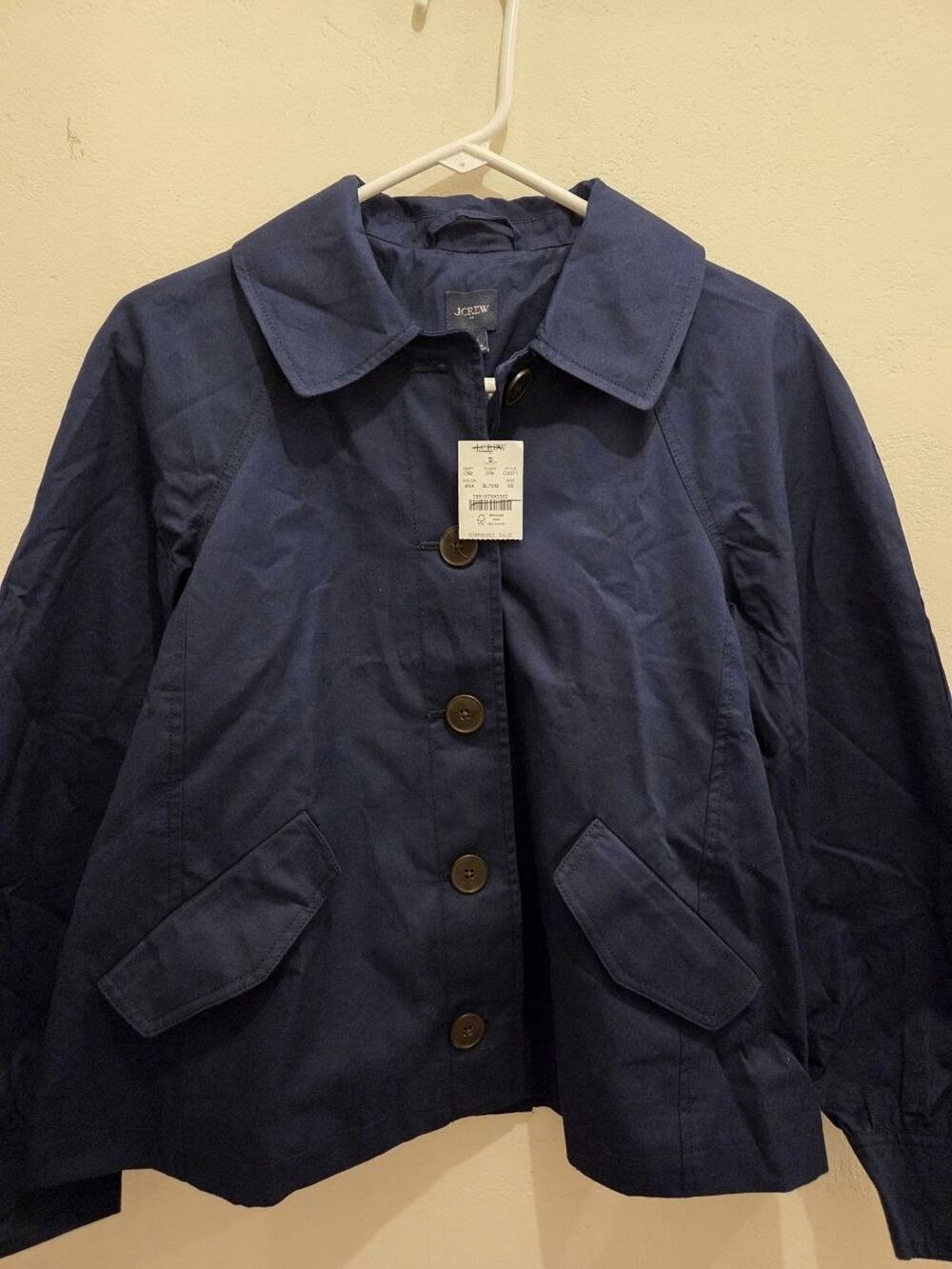 JCrew Navy Blue Jacket Women's Size XS NWT New With Tags